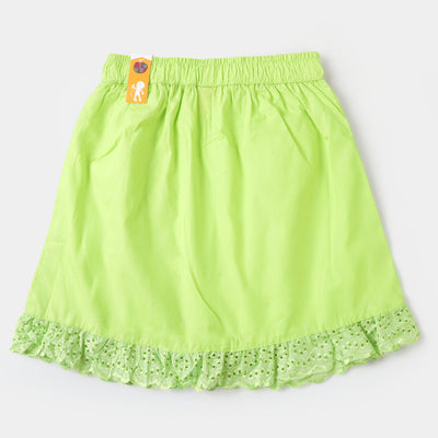Girls Skirt Woven Tulip - Sharp Green
