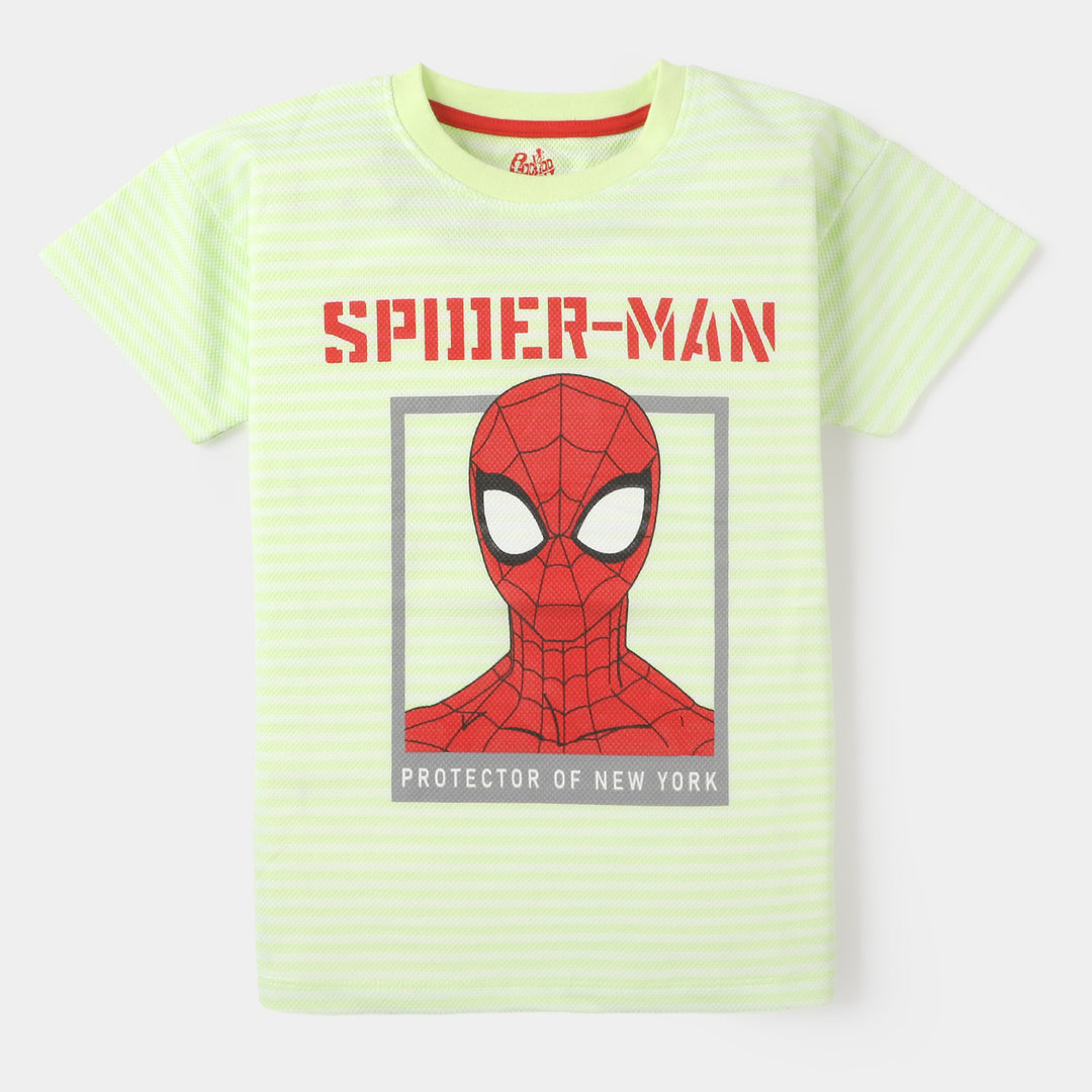 Boys T-Shirt Character- Sharp Green