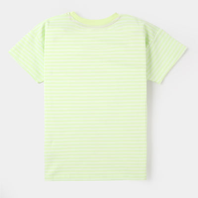 Boys T-Shirt Character- Sharp Green
