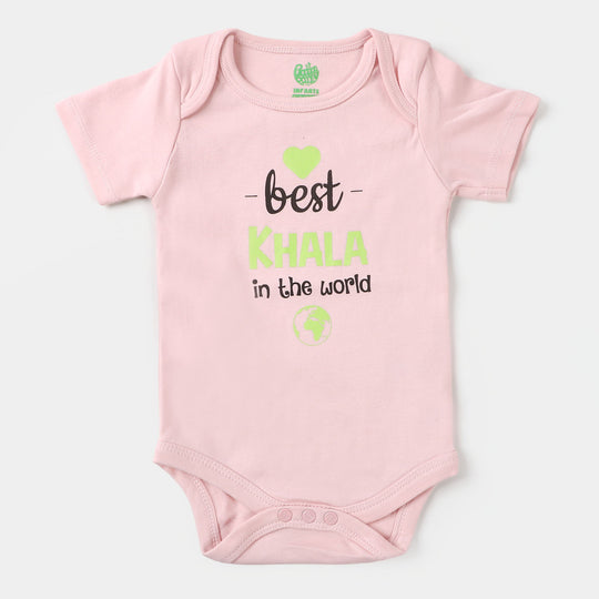 Infant Romper Best Khala - Pink Marsh