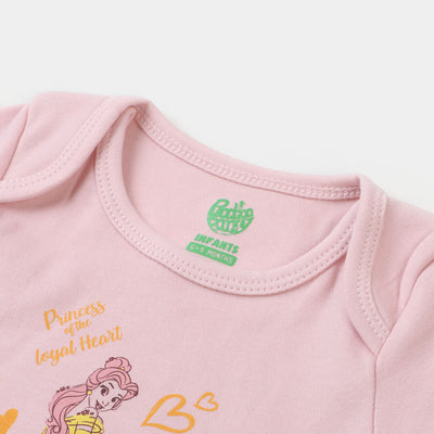 Infant Girls  Romper Loyle Heart-Pink Marsh