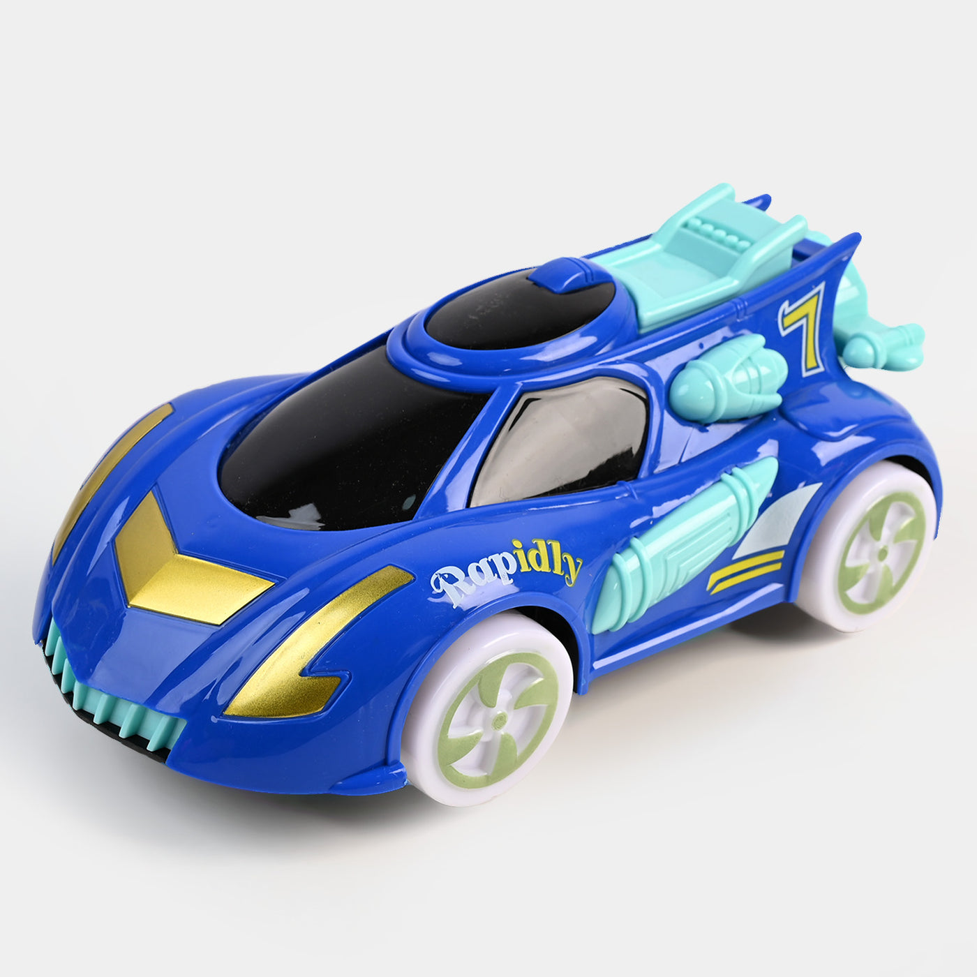 DEFORMATION ROTATING PLAY CAR TOY GIFT FOR BOYS & GIRLS,BLUE