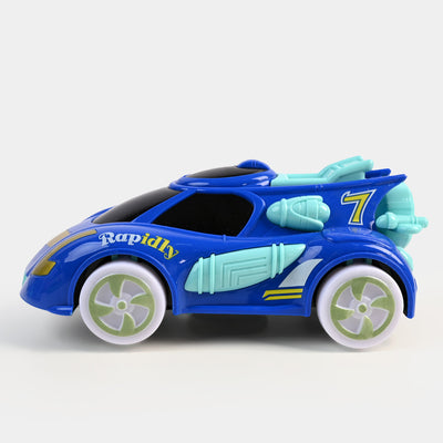 DEFORMATION ROTATING PLAY CAR TOY GIFT FOR BOYS & GIRLS,BLUE
