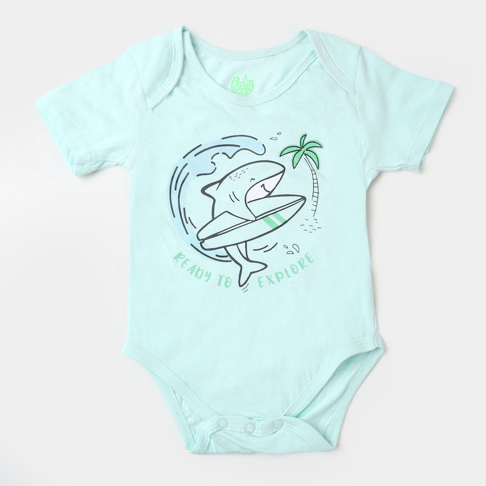 Infant Boys Set 2 Pc Cute & Explore - White