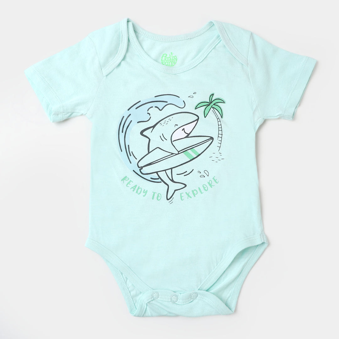 Infant Boys Set 2 Pc Cute & Explore - White