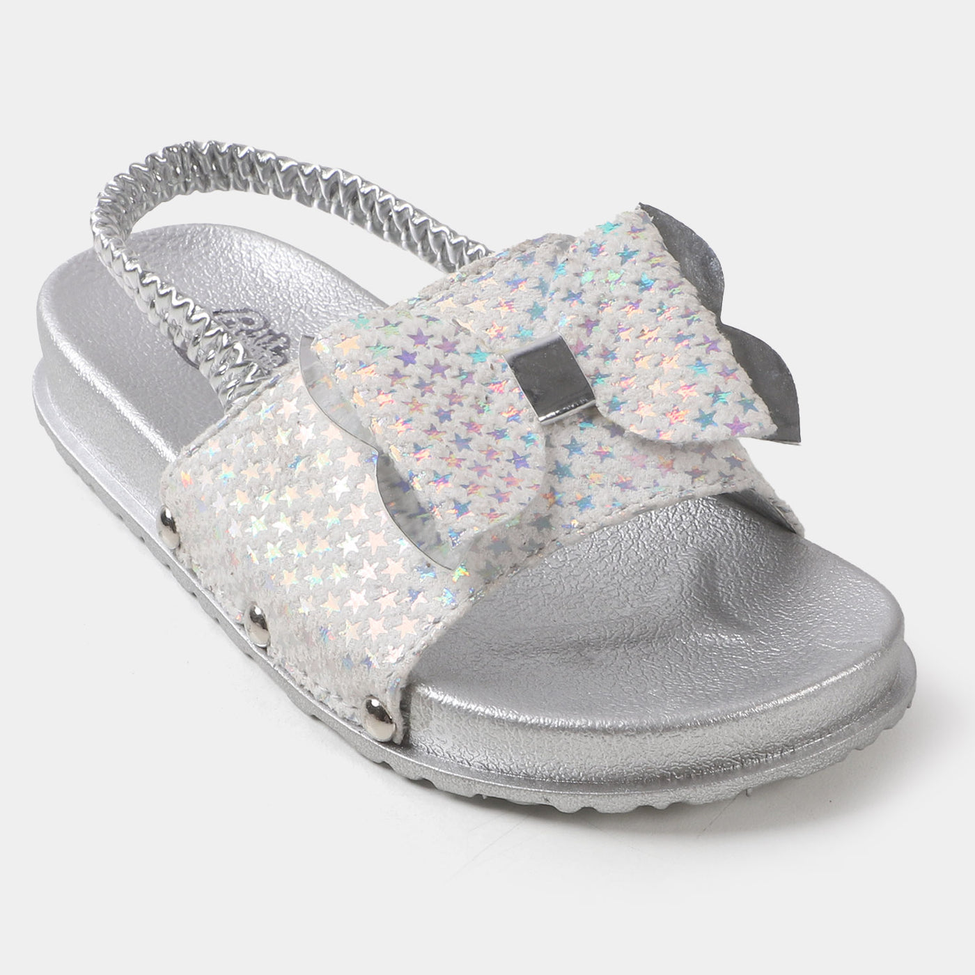 Girls Slipper CL-7 - SILVER