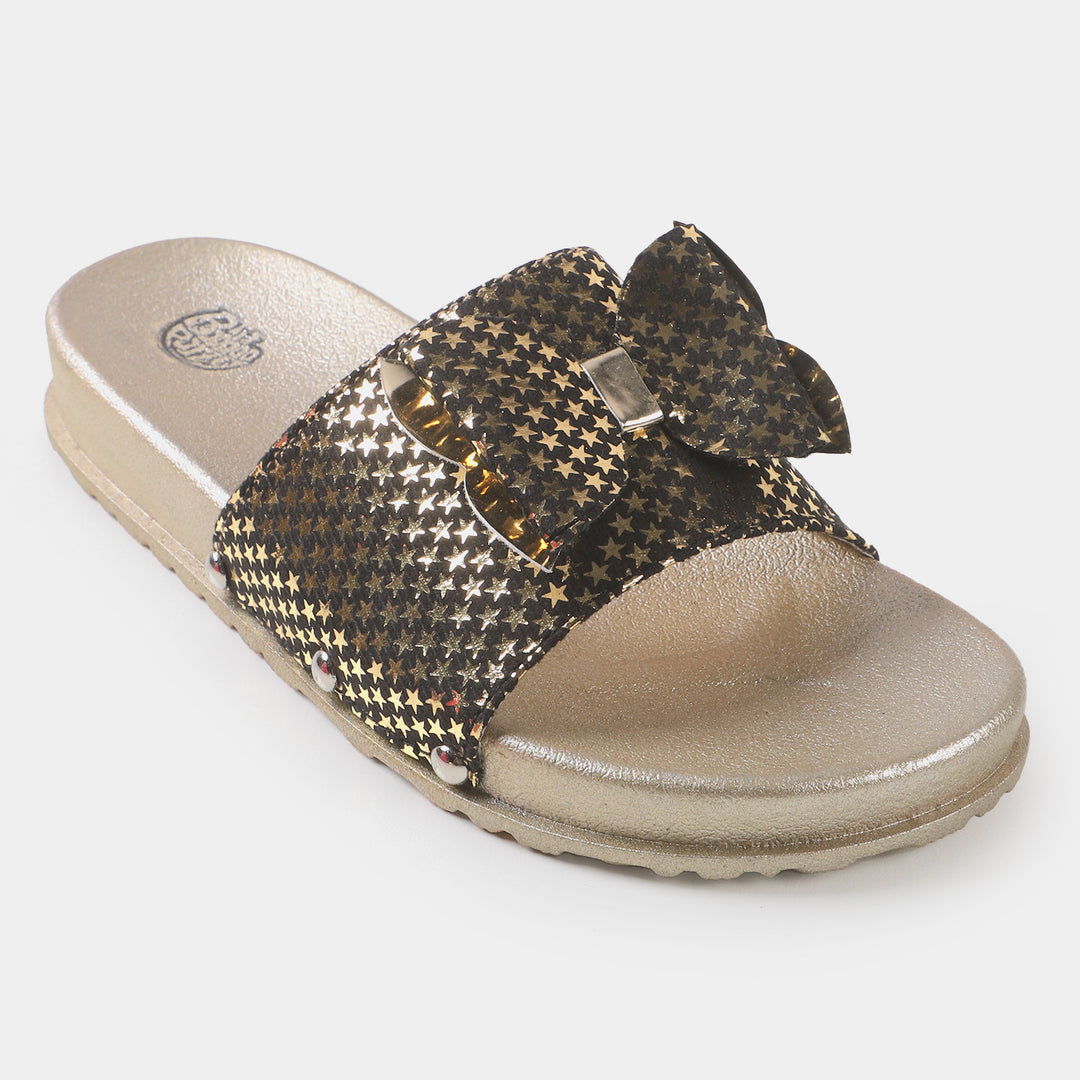 Girls Slipper CL-7 - Gold