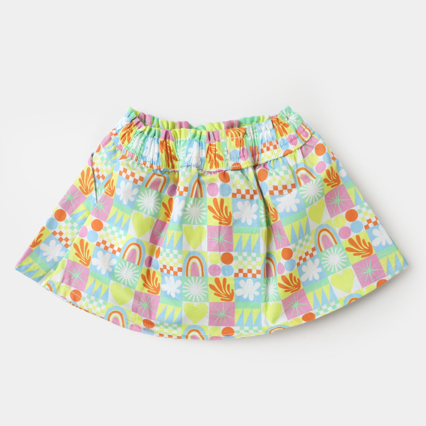 Infant Girls Casual Short Skirt - Multi