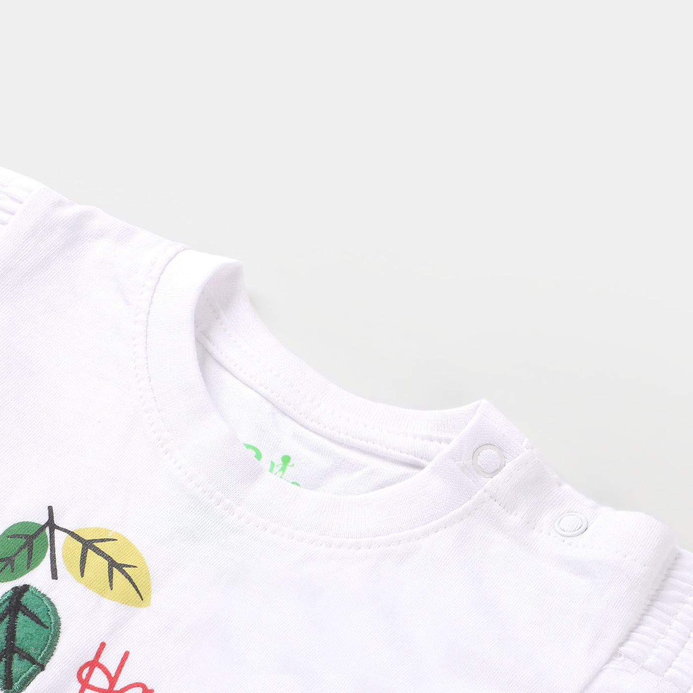 Infant Girls T-Shirt Happy Farm  - White