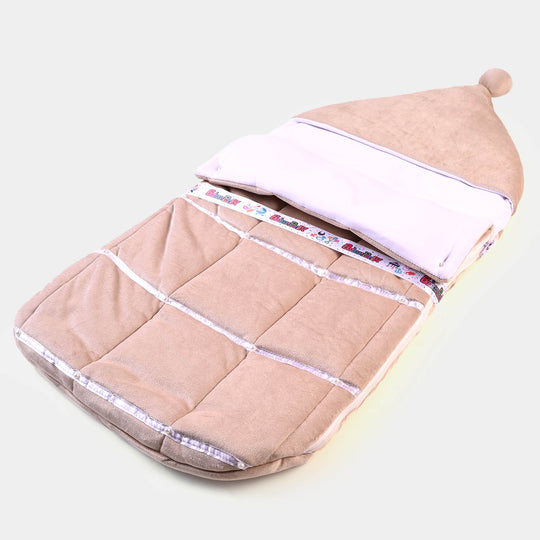 Baby Carry Nest Velvet - Beige