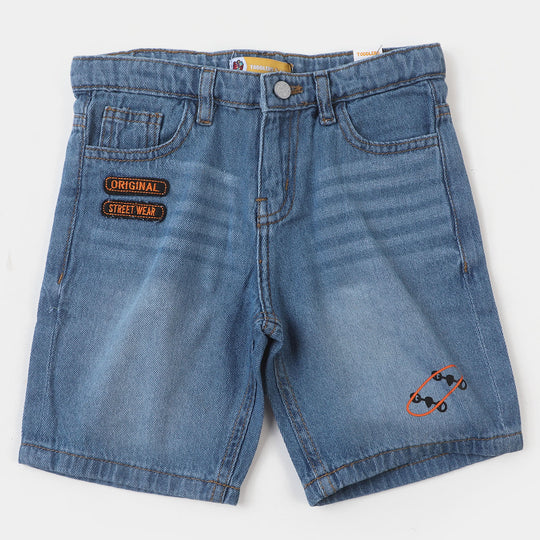 Boys Short Denim Original Street-LIGHT BLUE