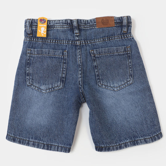 Boys Short Denim Nasa-LIGHT BLUE