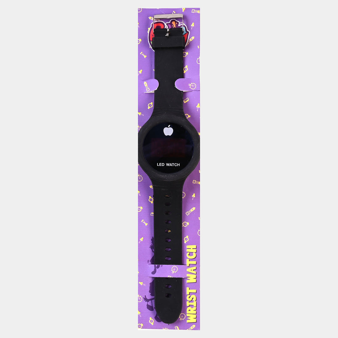 Silicone Strap Digital Sports Wrist Watch for Kids