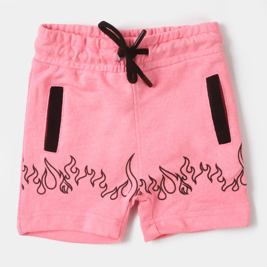 Infant Girls Knitted Short Pink - F Pink