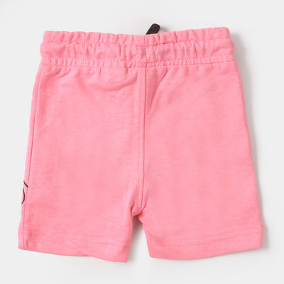 Infant Girls Knitted Short Pink - F Pink