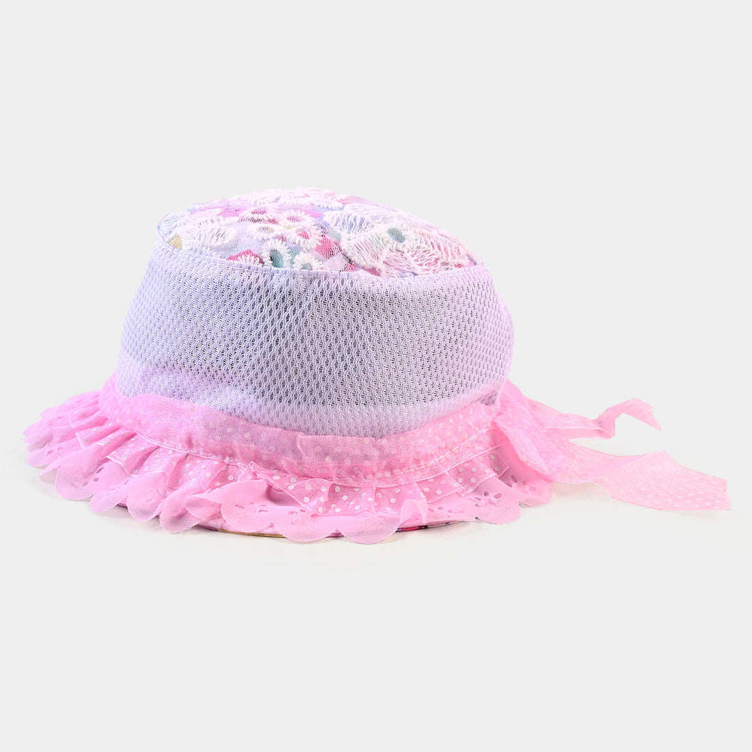 BABY ROUND CAP/HAT 9 MONTH +