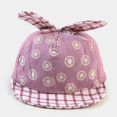 BABY ROUND CAP/HAT 6 MONTH +