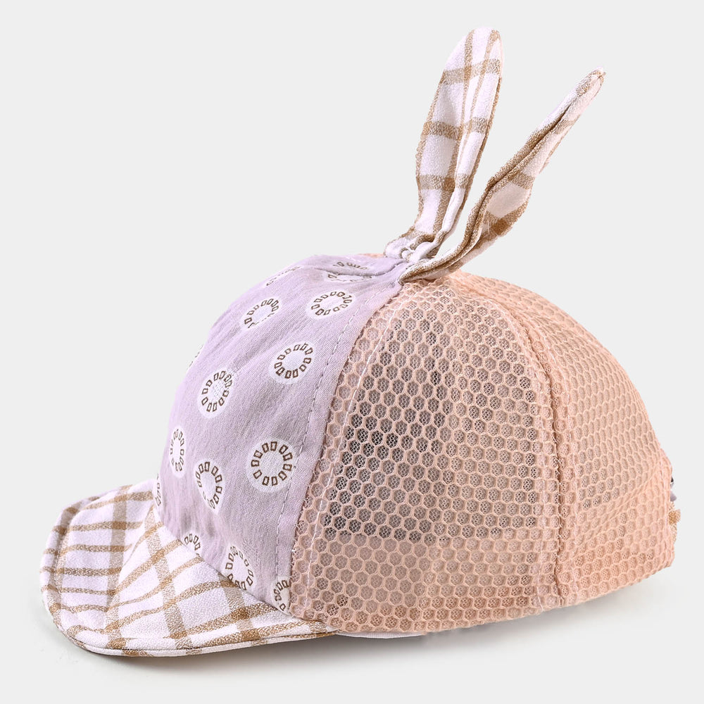 BABY ROUND CAP/HAT 6 MONTH +