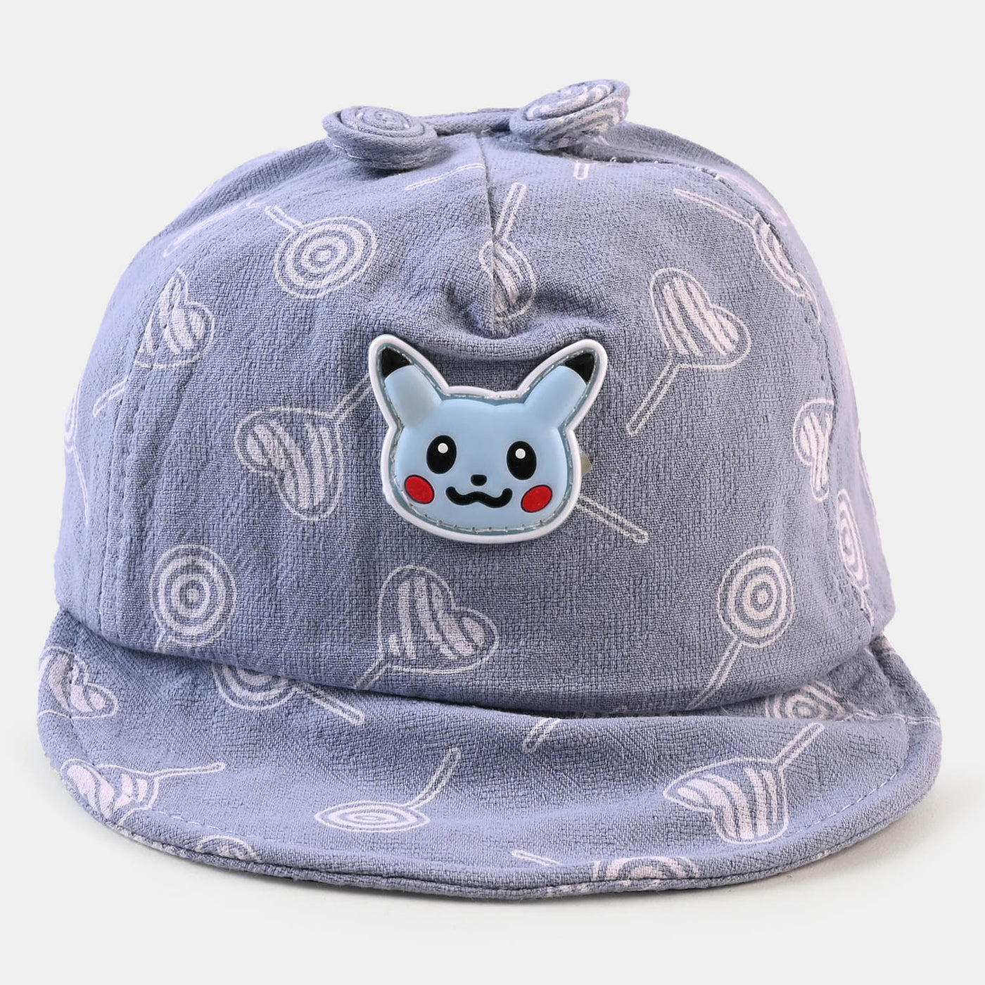 BABY ROUND CAP/HAT 6 MONTH +   BLUE