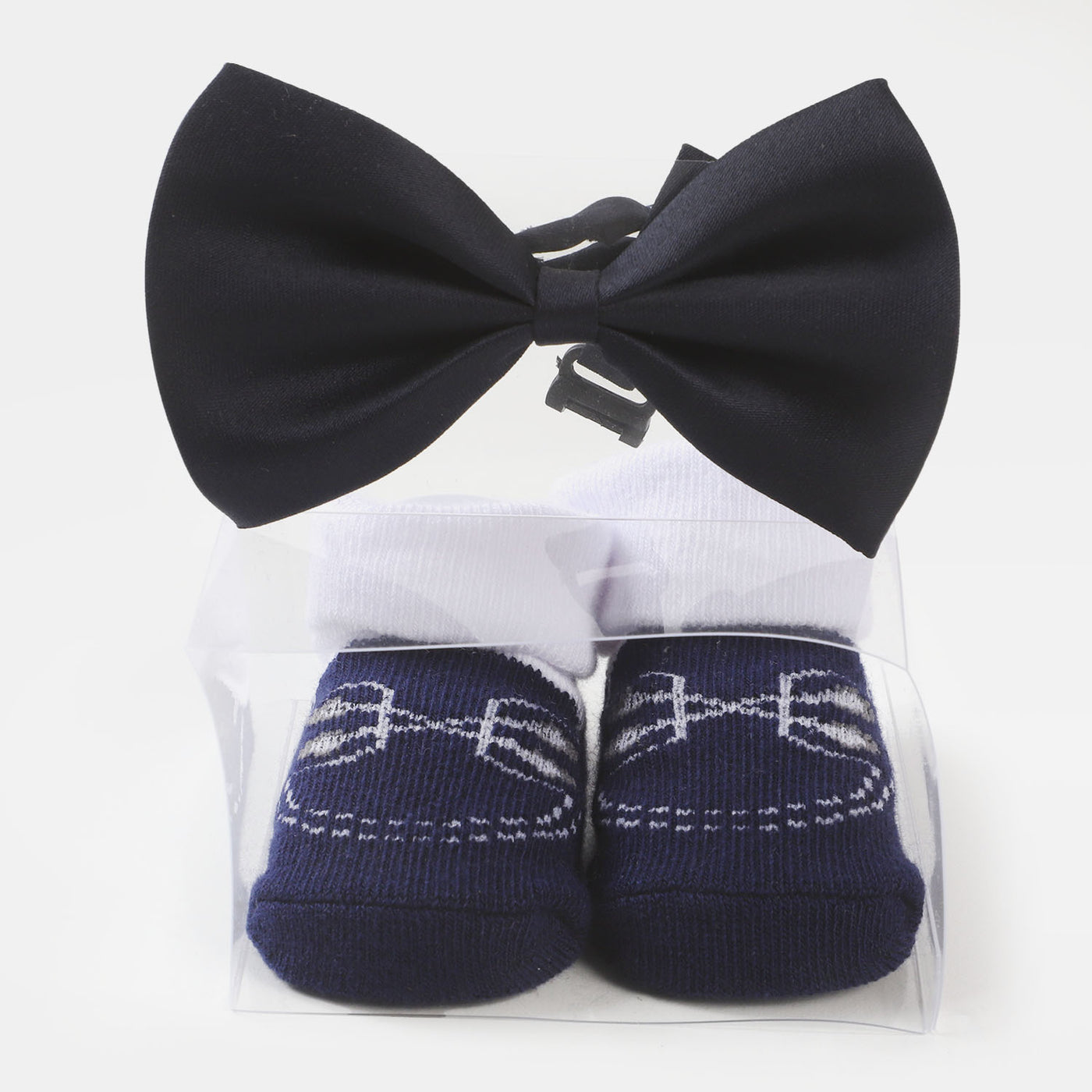 3 Bow Tie & 3 Pair Socks For Infant