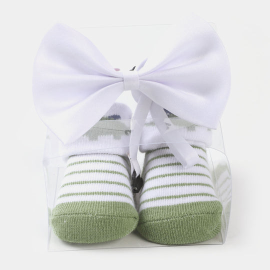 3 Bow Tie & 3 Pair Socks For Infant