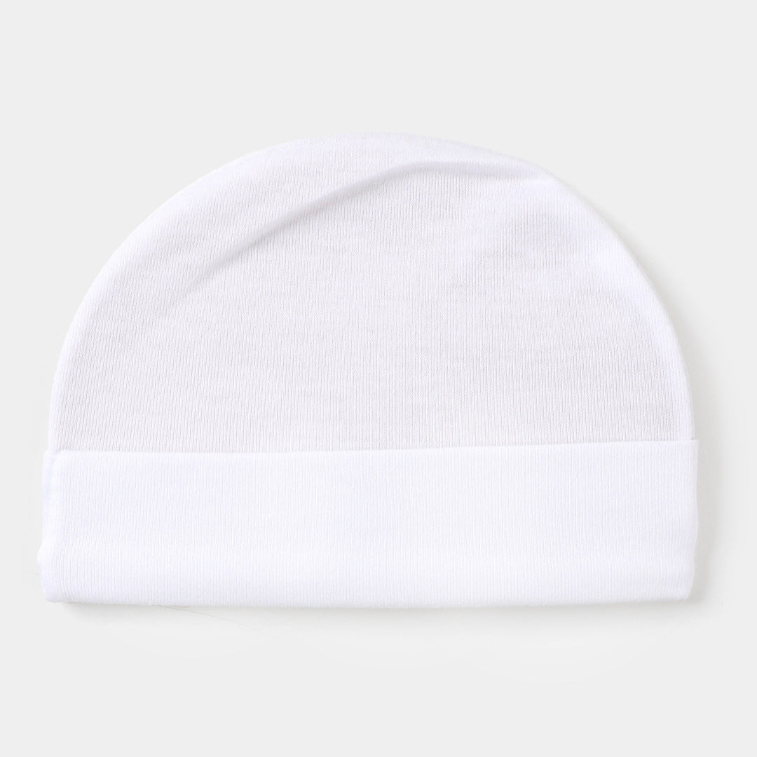 Infant Cap Set | White