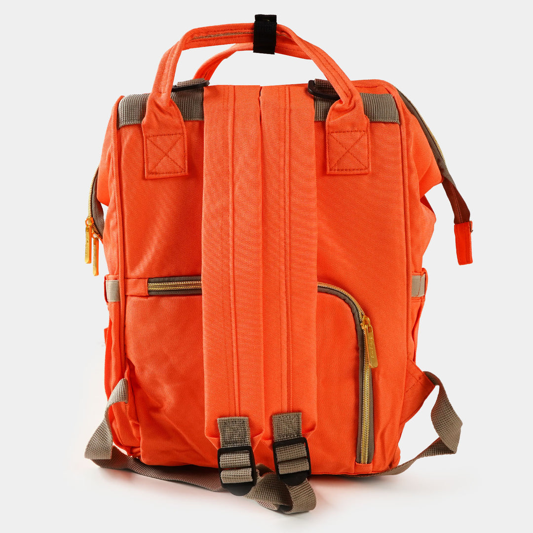 Stylish Mother Backpack | Orange