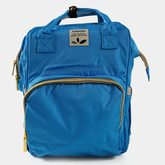 Stylish Mother Backpack | Ocean Blue