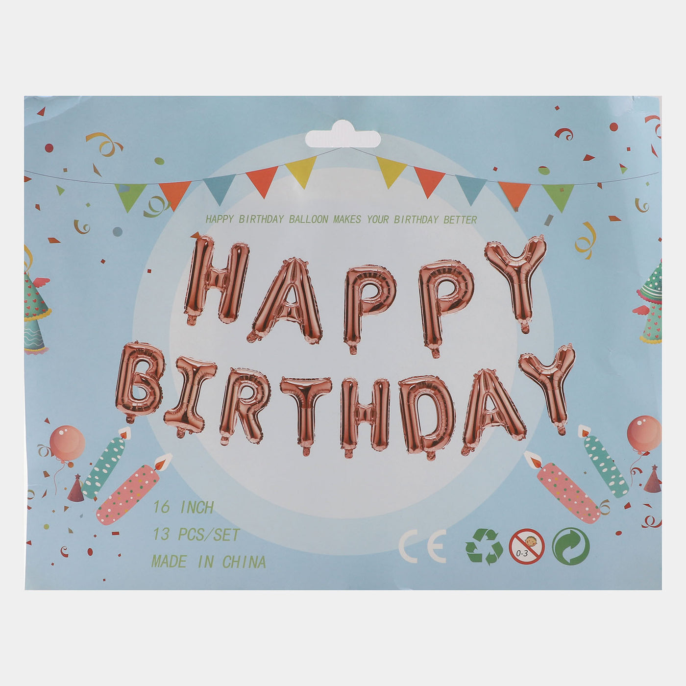 Birthday Decoration Letter Foil Balloons