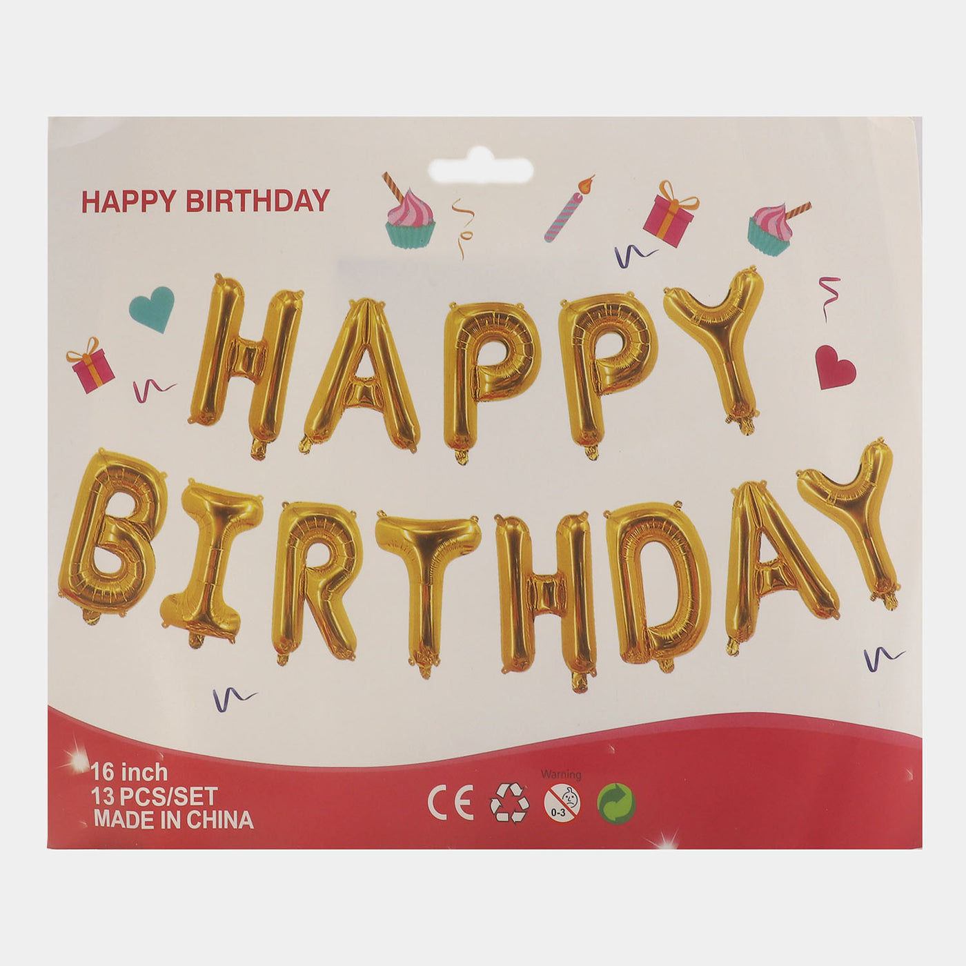 Birthday Decoration Letter Foil Balloons