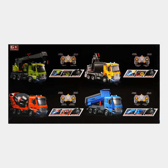 Crane Truck Remote Control Toy For Kids