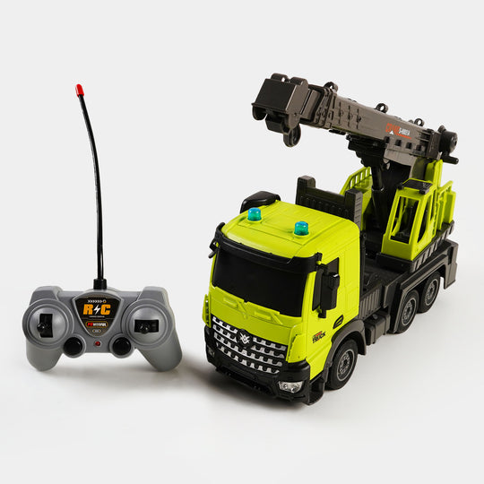 Crane Truck Remote Control Toy For Kids