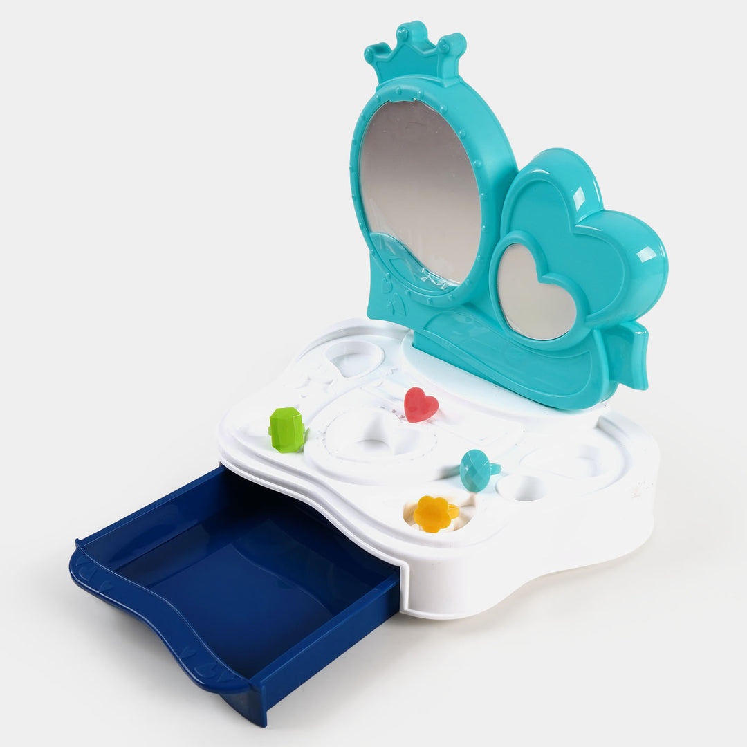 Dressing Table & Jewelry Play Set For Girls