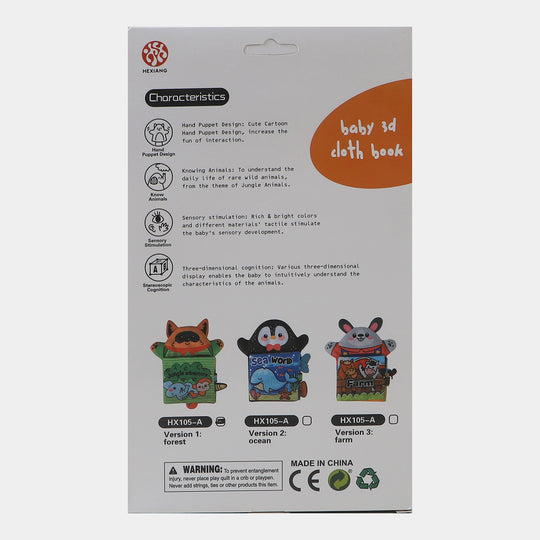 Baby 3D Cloth Book