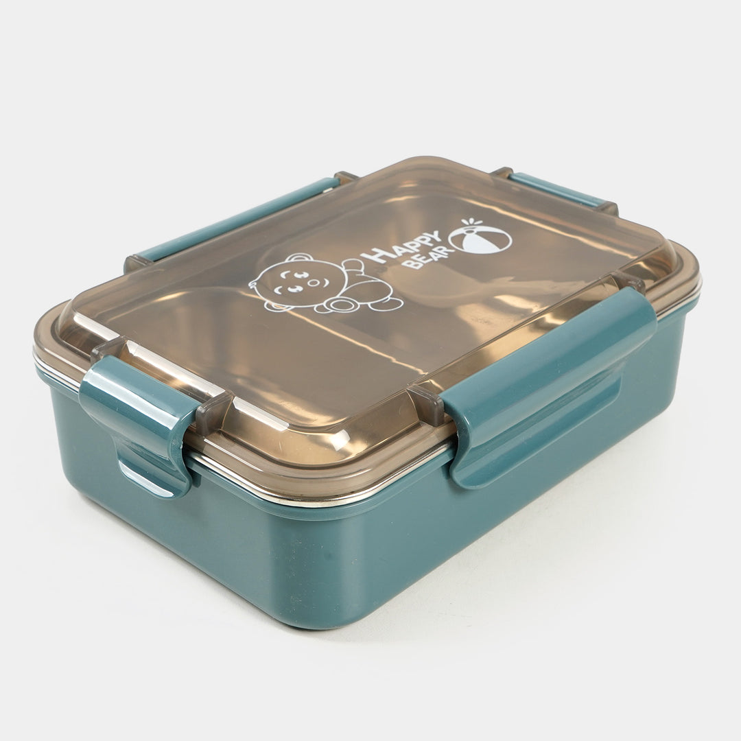 Lunch Box Stainless Steel With Transparent Lid Cover