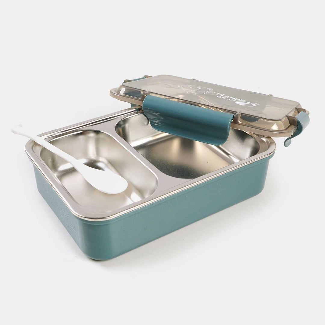 Lunch Box Stainless Steel With Transparent Lid Cover