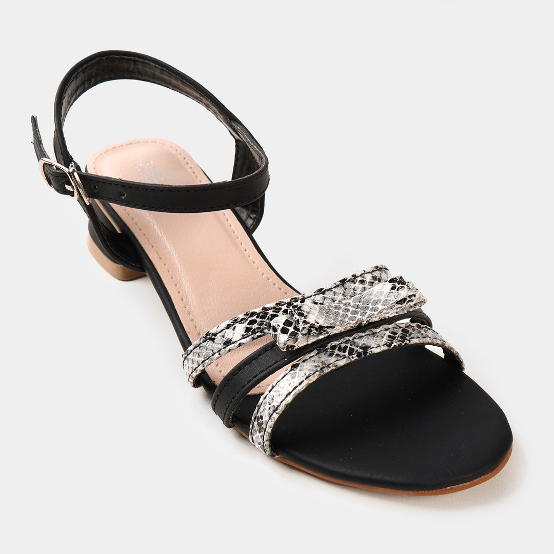 Girls Sandal Heels 456-35 - BLACK