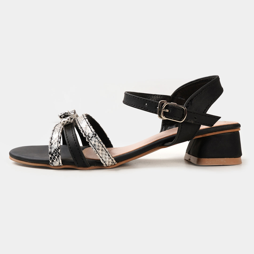 Girls Sandal Heels 456-35 - BLACK