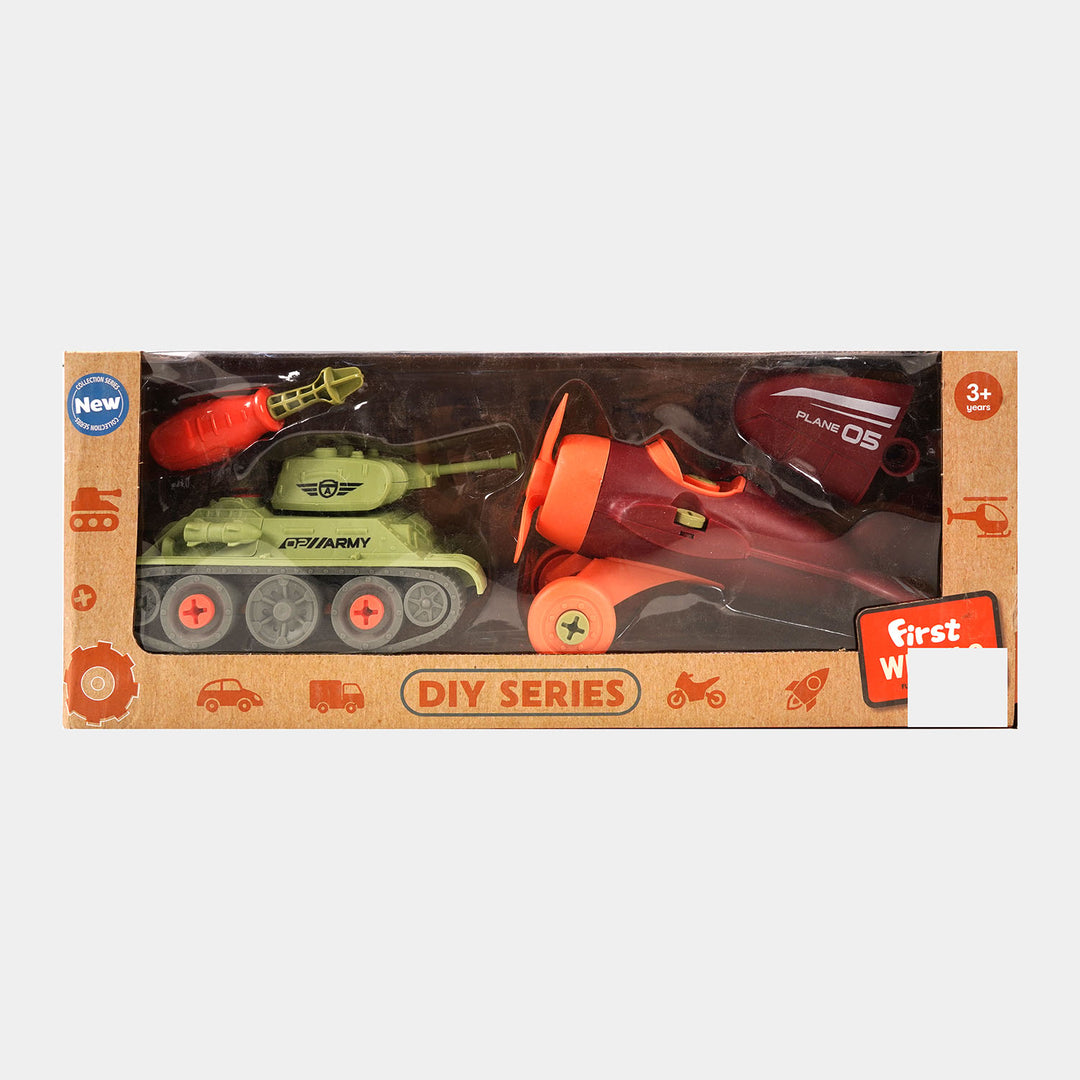 DIY Series Military Vehicles For Kids