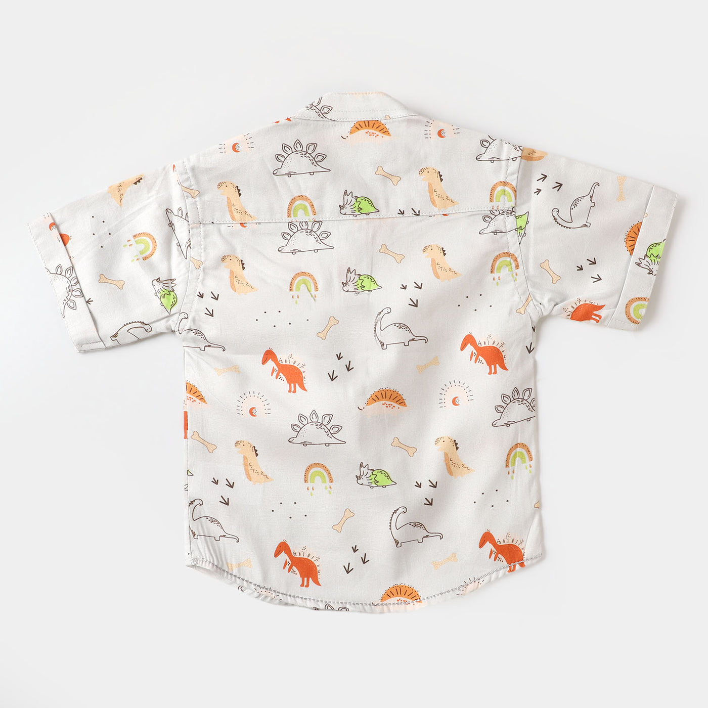 Infant Boys Casual Shirt Dino - Lt.Grey