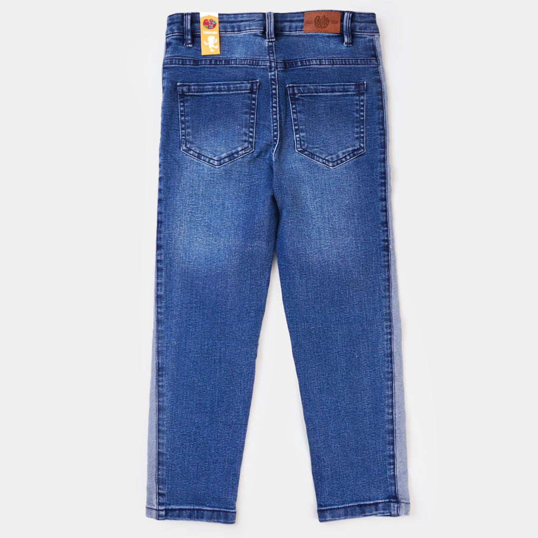 Boys Pant Denim Reverse DNM-Mid Blue