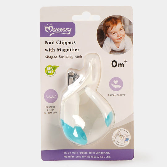 Nail Clipper With Magnifier | Green