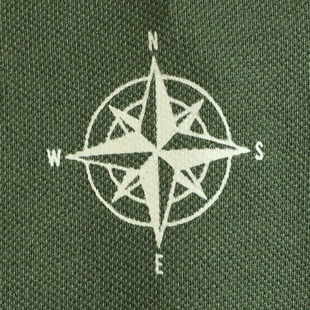 Boys Cotton Polo T-Shirt Navigator - Green