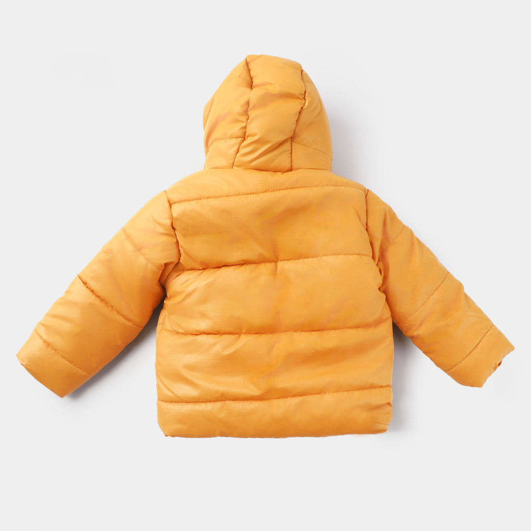 Infant Mix taffeta Girls Quilted Jacket Character - Citrus