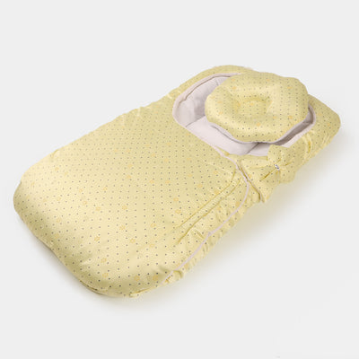 Carry Nest Side Button+Bow | Yellow