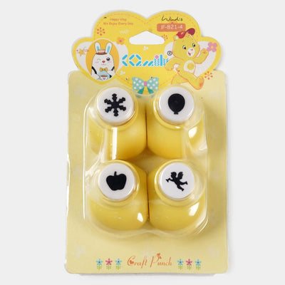 Craft Paper Punch Pack- Yellow| 4PCs