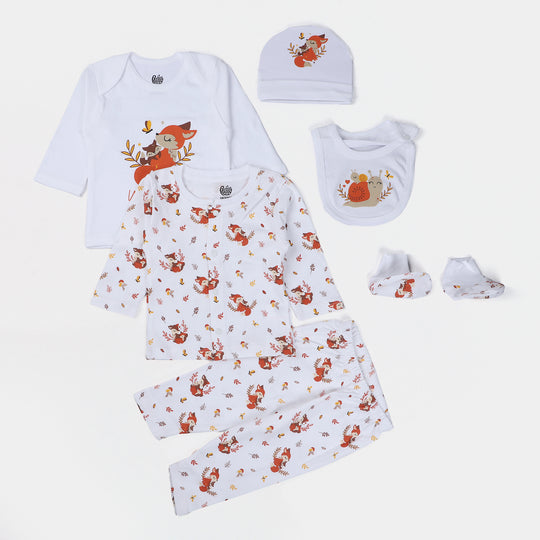 Infant Girls Set 6Pc Mummy's Girl-B. White