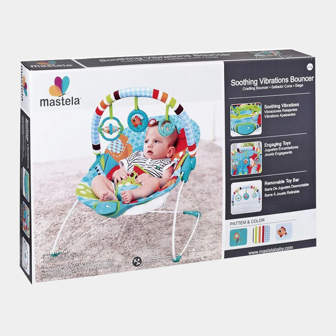 Music & Vibrating Baby Bouncer