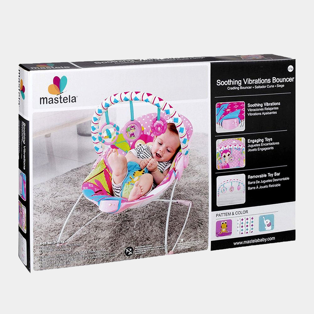 Music & Vibrating Baby Bouncer
