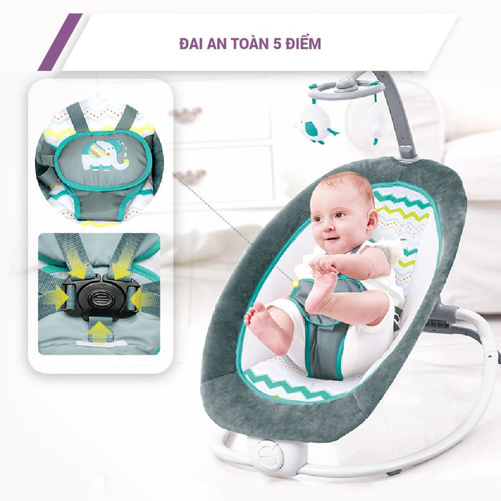 Foldable baby rocker best sale